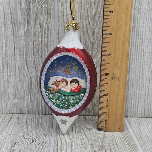 Hallmark Illuminations Sugarplum Dreams Light Up Christmas Ornament Decoration B - Picture 3 of 8